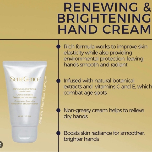 SeneGence RENEWING & BRIGHTENING HAND CREAM - Picture 4 of 5